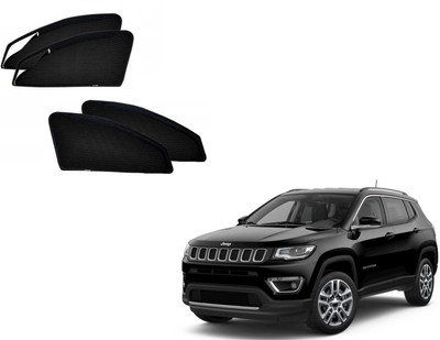 KOZDIKO Side Window Sun Shade For Jeep Compass(Black)
