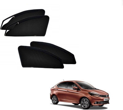 KOZDIKO Side Window Sun Shade For Tata Tigor(Black)