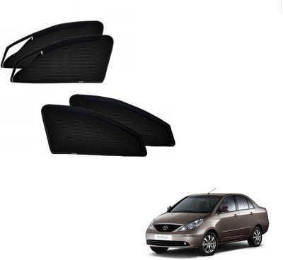 KOZDIKO Side Window Sun Shade For Tata Indigo(Black)