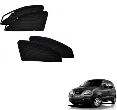 KOZDIKO Side Window Sun Shade For Hyundai Santro Xing(Black)