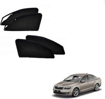 KOZDIKO Side Window Sun Shade For Skoda Octavia(Black)