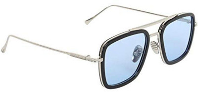 HIPE Rectangular Sunglasses(For Men, Blue)