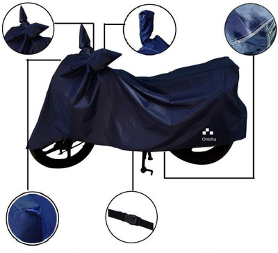 Onisha Two Wheeler Cover for Suzuki(GSX S1000, Black)
