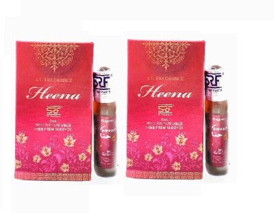 SRF Henna 8ML Attar Each (Pack of 2) Floral Attar(Natural)