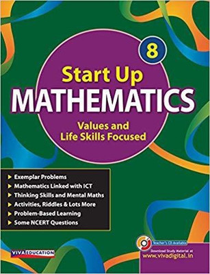 Start Up Mathematics Book 8 - Values and Life Skills(English, Paperback, Monicaa Abhijit Rahul Sofat)