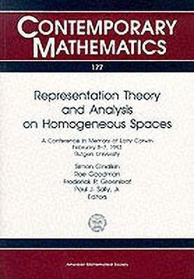 Representation Theory and Analysis on Homogeneous Spaces(English, Paperback, unknown)
