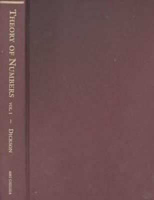History of the Theory of Numbers, Volume 2(English, Hardcover, unknown)