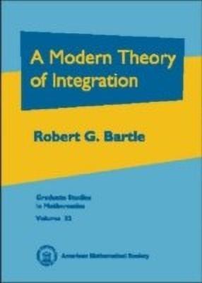 A Modern Theory of Integration(English, Hardcover, Bartle Robert G.)