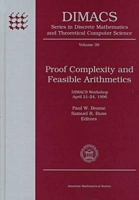 Proof Complexity and Feasible Arithmetics(English, Hardcover, unknown)