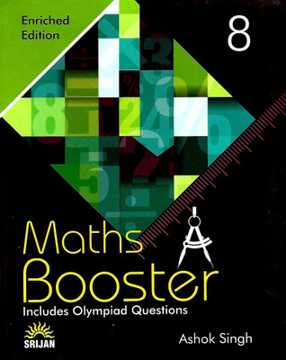 SRIJAN MATHS BOOSTER CLASS - 8 ( INCLUDES OLYMPIAD QUESTIONS )(English, Paperback, ASHOK SINGH)