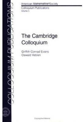 The Cambridge Colloquium(English, Paperback, American Mathematical Society)