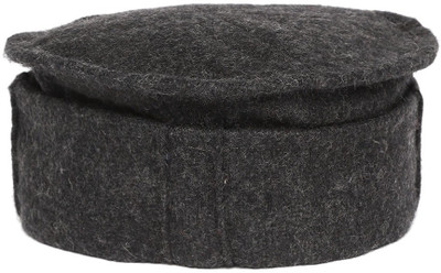 Vastraa Fusion Enterprises Vastraa Fusion Unisex Woolen Pakol/Afghani Cap Solid Beanie Cap
