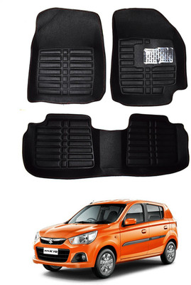 AYW Plastic 5D Mat For  Maruti Suzuki Alto K10(Black)