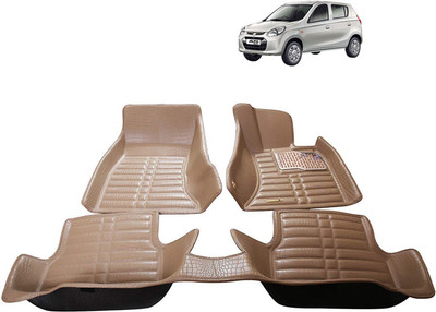 AYW Plastic 5D Mat For  Maruti Suzuki Alto 800(Beige)