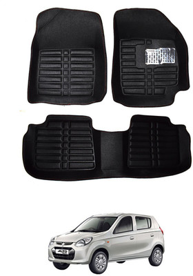 AYW Plastic 5D Mat For  Maruti Suzuki Alto 800(Black)
