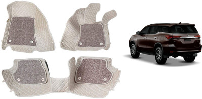 AYW Leatherite 7D Mat For  Toyota New Fortuner(Beige)