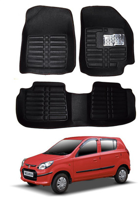 AYW Plastic 5D Mat For  Maruti Suzuki Alto 800(Black)
