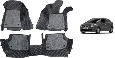 AYW Leatherite 7D Mat For  Maruti Suzuki Baleno(Black)