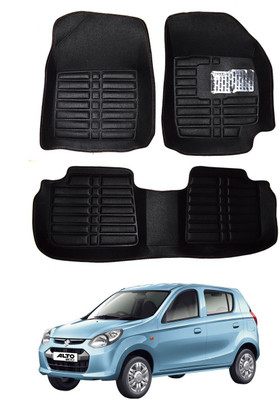 AYW Plastic 5D Mat For  Maruti Suzuki Alto 800(Black)