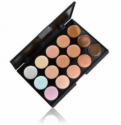 Lenon Beauty 15 Colours Contour Concealer & Highlighter Concealer(Multi-color, 15 g)