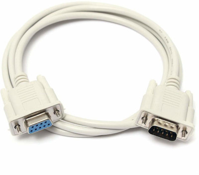 ULTRABYTES Video Cable 2 A 1.5 m 9 PIN Male to 9 pin Female Serial DB9 RS232 Male to Female Converter Extension Cable Data Cable.(Compatible with PC, Graph Plotter, Modem, Bar code machine, PDA, White, One Cable) ULTRABYTES Video Cable 2 A 1.5 m 9 PIN Male to 9 pin Female Serial DB9 RS232 Male to Female Converter Extension Cable Data Cable.(Compatible with PC, Graph Plotter, Modem, Bar code machine, PDA, White, One Cable)