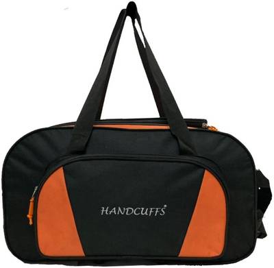 HANDCUFFS Travel Bottom Wheeled Duffle Bag Luggage Large Rolling