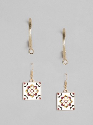 ANOUK Set of 2 Drop Earrings Alloy Drops & Danglers