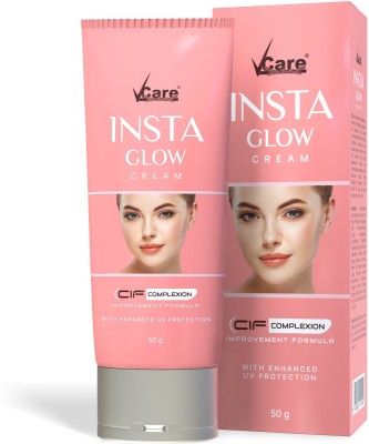 Vcare Insta Glow Cream, 50 g, (Pack of 2)(50 g)
