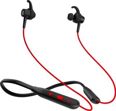 Nu Republic Cosmo X5 Bluetooth Headset  (Red, Black, In the Ear)