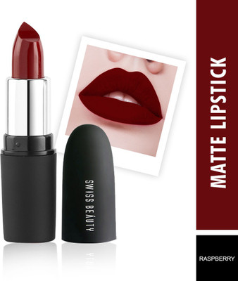 SWISS BEAUTY Lipstic S6-207 Raspberry(Raspberry, 4.3 g)