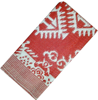 Jari Enterprises Plastic Chatai Mat(Red, White, Medium)