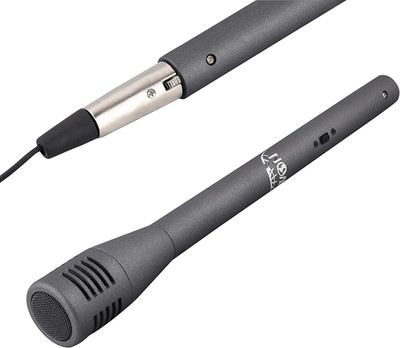 WON Reporting Mic Reporter Microphone for Smartphone 3.5mm Plug Condenser Mobile Mic Microphone