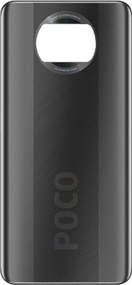 Unique4Ever POCO X3 Back Panel(Shadow Gray)