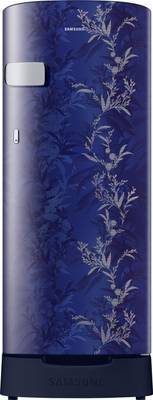 SAMSUNG 192 L Direct Cool Single Door 2 Star Refrigerator with Base Drawer  (Mystic Overlay Blue, RR19A2Z2B6U/NL)