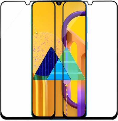 TINGTONG Edge To Edge Tempered Glass for Samsung Galaxy M30s(Pack of 2)