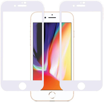 Slugabed Edge To Edge Tempered Glass for Apple iPhone SE 2020(Pack of 2)