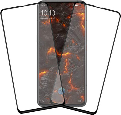 TINGTONG Edge To Edge Tempered Glass for IQOO 3(Pack of 2)