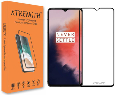 XTRENGTH Edge To Edge Tempered Glass for OnePlus 7T(Pack of 1)