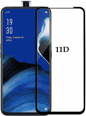 hirtika creations Edge To Edge Tempered Glass for OPPO Reno 2z, Oppo Reno2 F(Pack of 1)