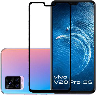 SPRITZEN Edge To Edge Tempered Glass for Vivo V20 Pro(Pack of 1)