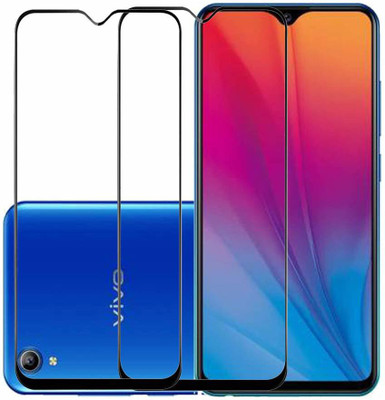 Slugabed Edge To Edge Tempered Glass for Vivo Y91i(Pack of 2)