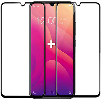 Slugabed Edge To Edge Tempered Glass for Vivo V11(Pack of 2)