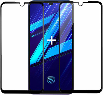 TINGTONG Edge To Edge Tempered Glass for Vivo Z1X(Pack of 2)