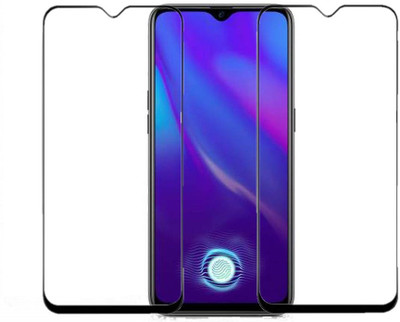 Slugabed Edge To Edge Tempered Glass for Oppo K1(Pack of 2)
