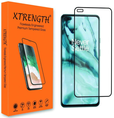 XTRENGTH Edge To Edge Tempered Glass for OnePlus Nord(Pack of 1)