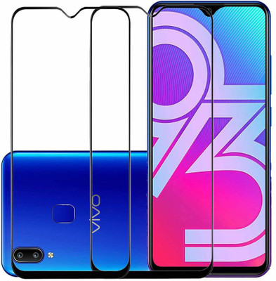 Slugabed Edge To Edge Tempered Glass for Vivo Y93(Pack of 2)