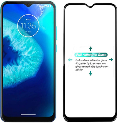 GDBUY Edge To Edge Tempered Glass for Motorola Moto E7 Plus(Pack of 1)