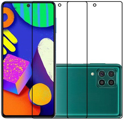 ECMERED Tempered Glass Guard for SAMSUNG F62, SAMSUNG GALAXY F62(Pack of 2)