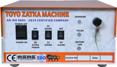 Toyo Zatka Machine Solar Fence Energizer for Crops Agriculture Farms Protection System (Area Covered 40 Acres) MPPT Solar Charge Controller