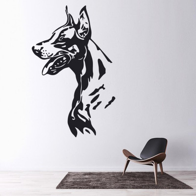 amazinghubsolution 60 cm a..stylishdog Self Adhesive Sticker(Pack of 1)